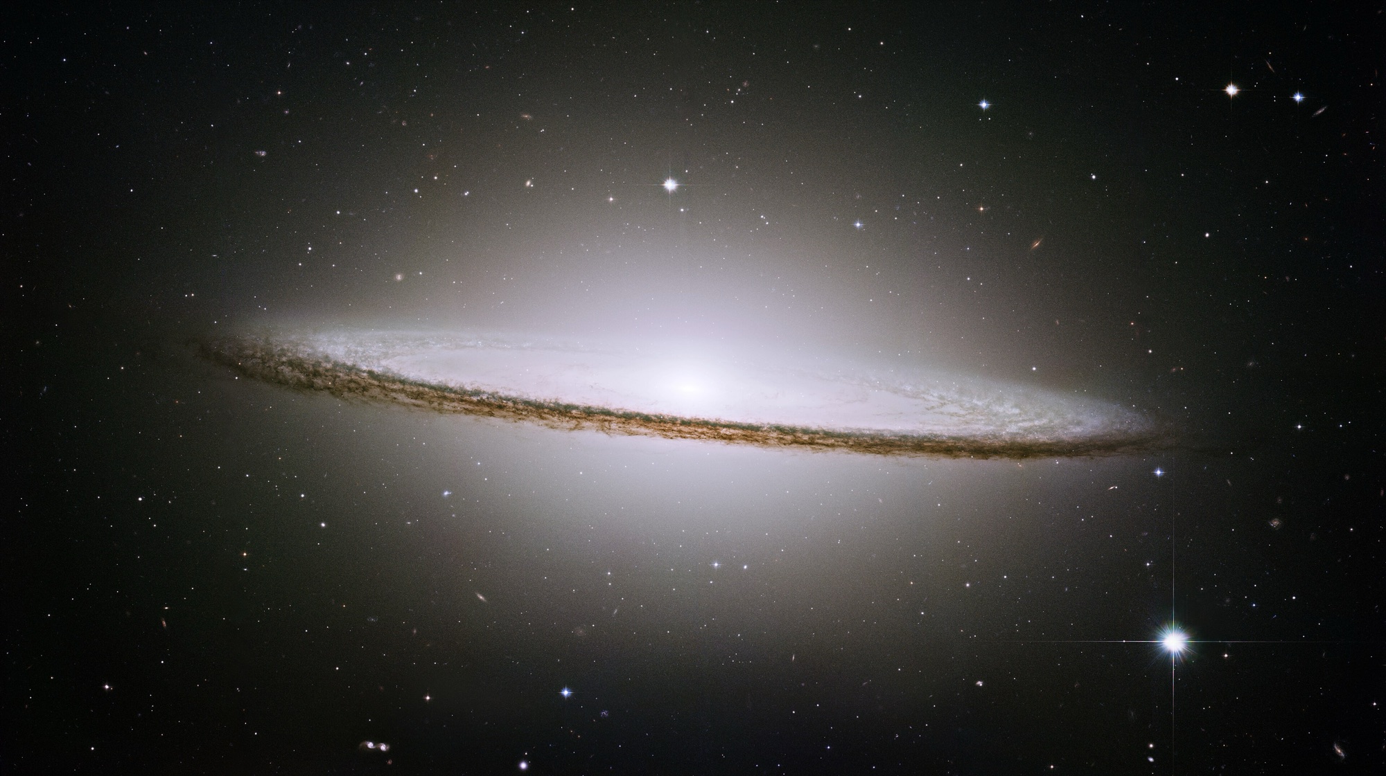 The Sombrero Galaxy (Messier 104)