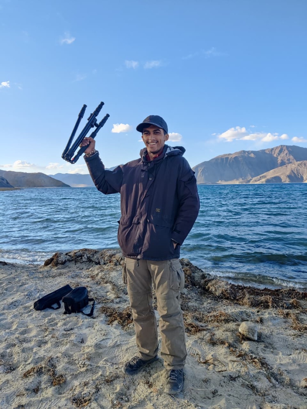 Portrait of Jhankrit Ahuja, professional astrophotographer
