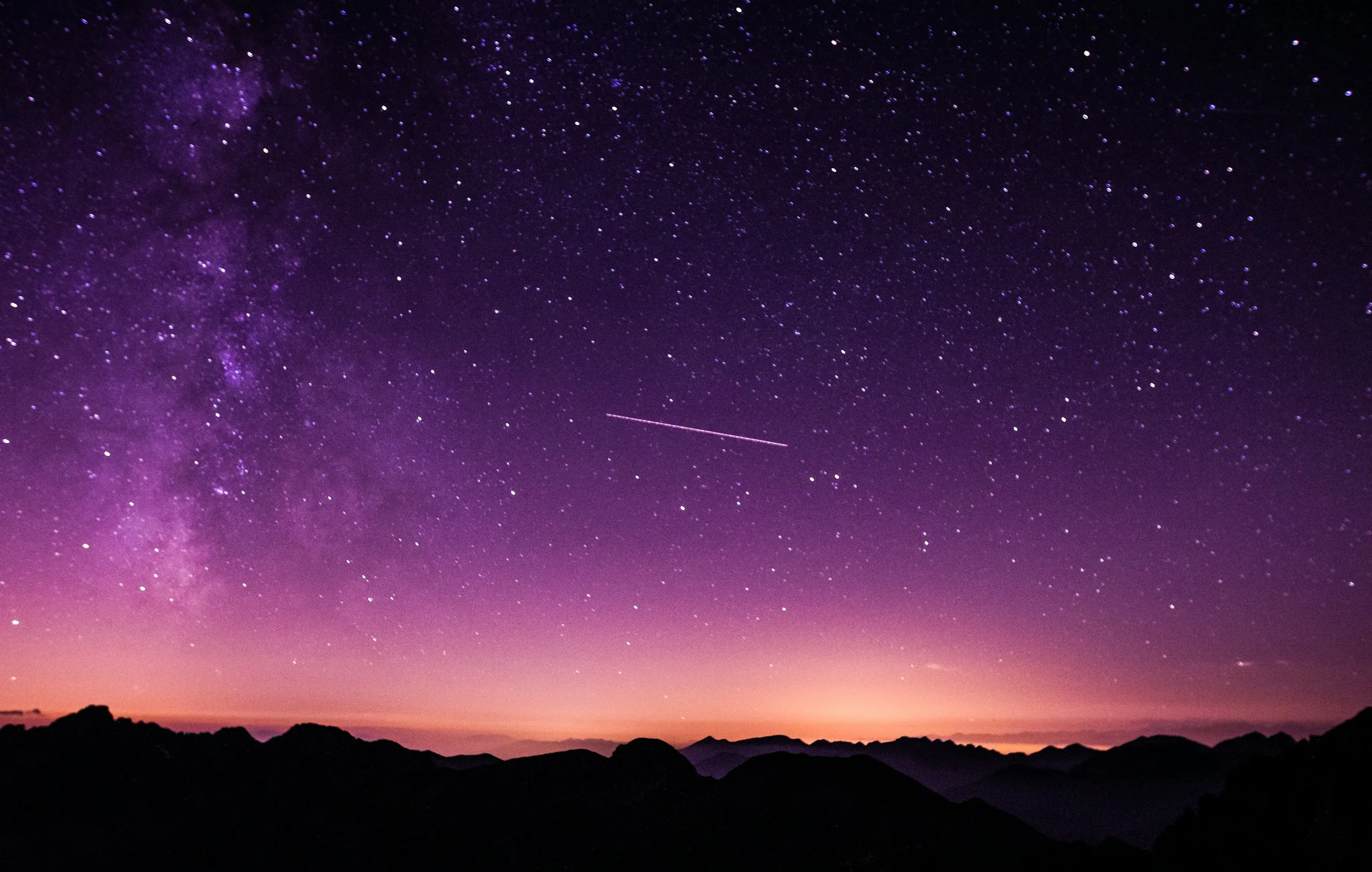 The Milky Way over the Himalayas